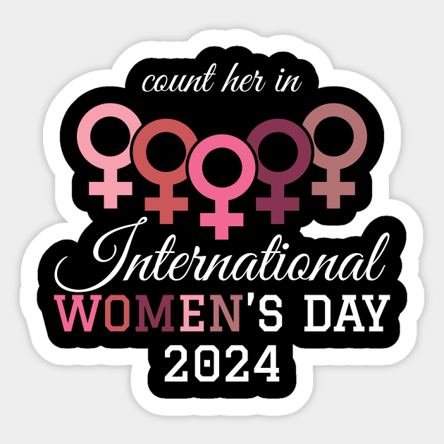 International Womens Day 2024 - Women Icon Sticker by GosokanKelambu